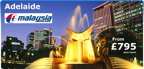 london flights to Adelaide
